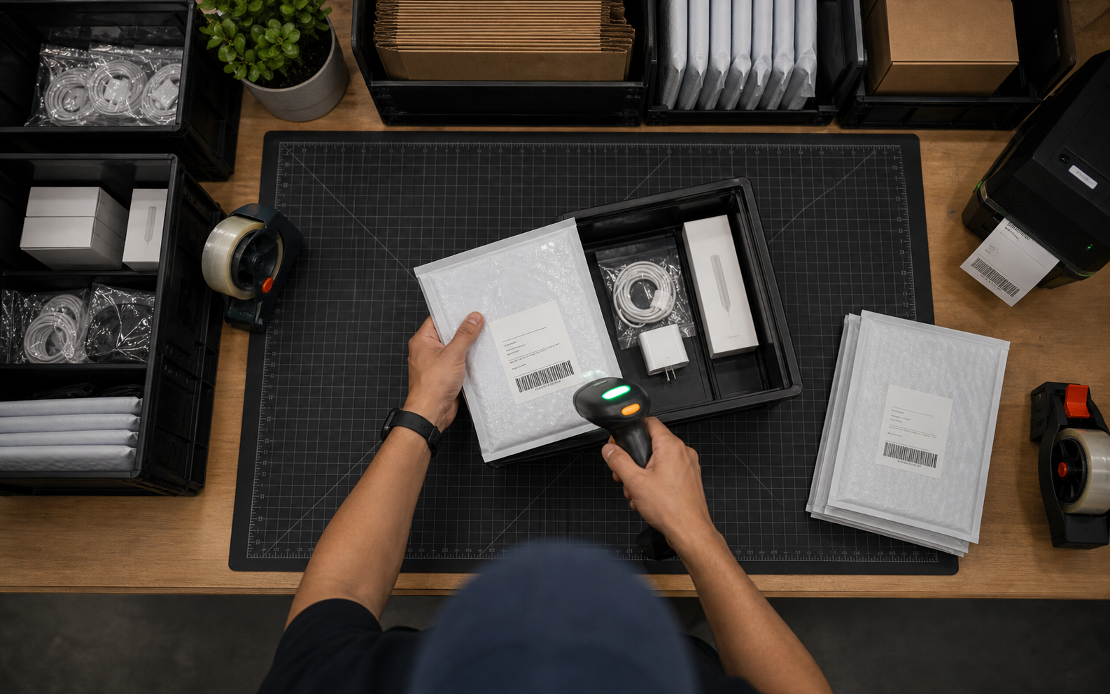 Warehouse: Kitting, Pick-and-Place & Packaging