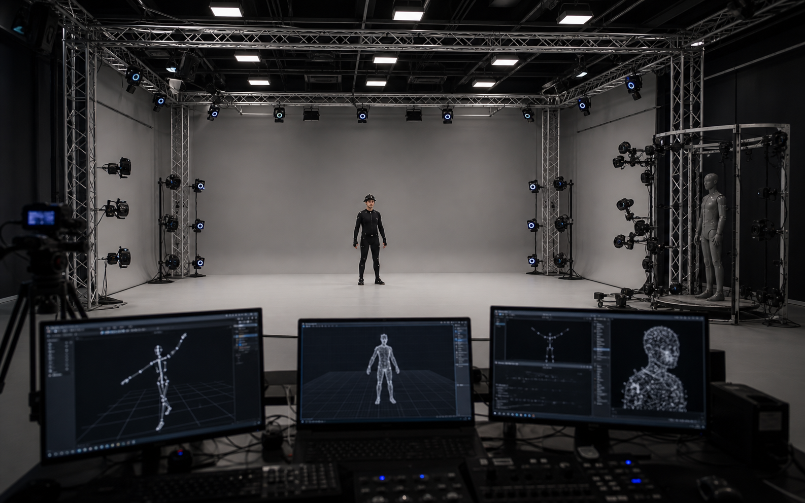 Motion Capture: Actor Performances & 3D Objects